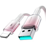 Joyroom ������� USB-A Lightning S-A42 3A 1.2m Bialy - (S-A42 A-L Wh)