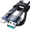 Joyroom ������� USB-A Lightning S-A42 3A 1.2m Czarny - (S-A42 A-L Bl)