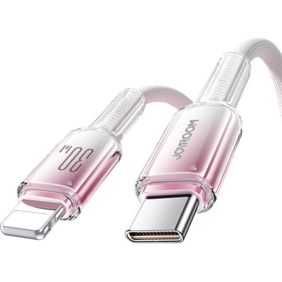 Joyroom ������� USB-C Lightning S-A42 30W 1.2m Bialy - (S-A42 C-L Wh)