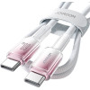Joyroom ������� USB-C USB-C S-A42 60W 1.2m ����� - (S-A42 C-C Wh)