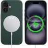 Idol 1991 ���� Iphone 16 6.1'' Velvet Magsafe Tpu Camera Guard Lake GREEN