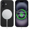 Idol 1991 ���� Iphone 16 Plus 6.7'' Velvet Magsafe Tpu Camera Guard BLACK