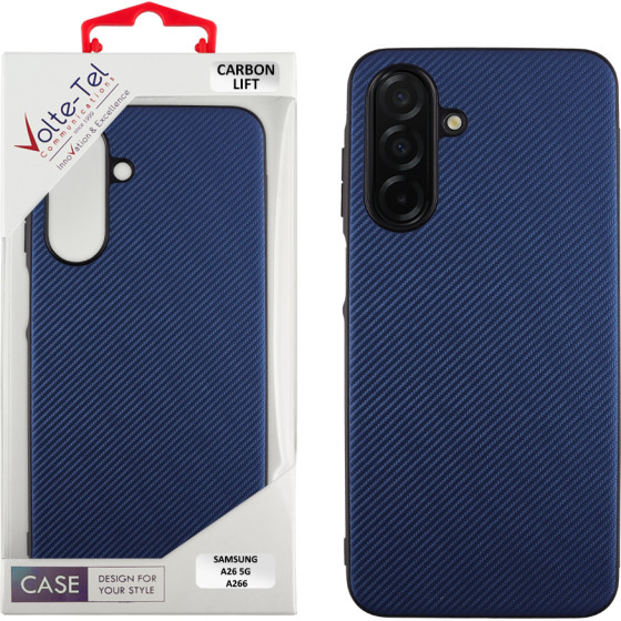 Volte-Tel ���� Samsung A26 5G A266 6.64'' Carbon Lift Full Camera Protection BLUE
