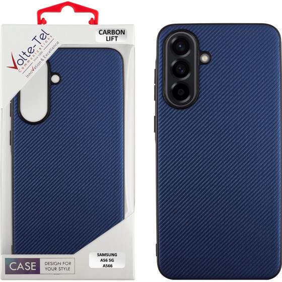 Volte-Tel ���� Samsung A56 5G A566 6.7'' Carbon Lift Full Camera Protection BLUE