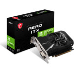 MSI Vga PCI-E Nvidia Gf Gt 1030 Aero Itx 4GD4 OC, 4GB/64BIT, DDR4, HDMI/SL-DVI-D, 2 Slot FANSINK, 3YW. - (912-V812-065)