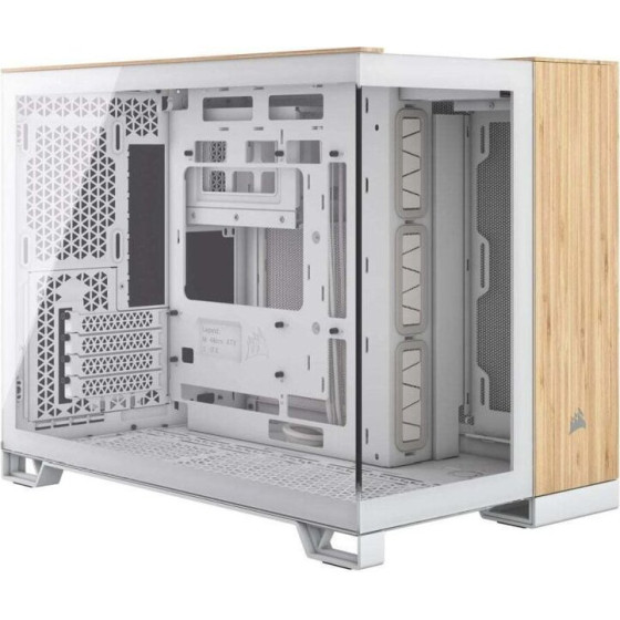 Corsair Case 2500X Dual Cham Bamboo Wood - (CC-9011288-WW)