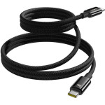 Baseus Tungsten Gold Charging Cable USB-C To USB-C 100W 1m (black) - (P10319805111-00)