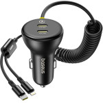Baseus ��������� ����������� 60W USB-C + ������� Lightning (�����) - (C00035902121-00)
