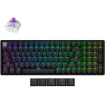 Keychron K4 He Shine-Through Wireless Magnetic Hall Effect Rgb Keyboard 96% Us Layout - (K4H-J1)