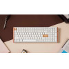 Keychron K4 He Special Wood Edition White Wireless Magnetic Hall Effect Rgb Keyboard 96% Us - (K4H-Q1)