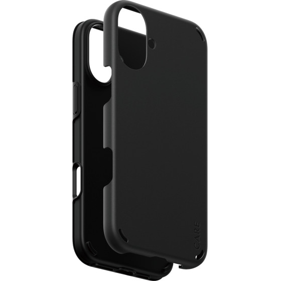 Care By PanzerGlass(R) Feature Case Double Defence Black For Apple Iphone 16 Plus - (PG-1335)