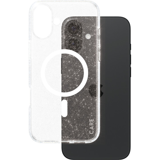 Care By PanzerGlass(R) Flagship Case Star Lit w. White Magsafe For Apple Iphone 16 Plus - (PG-1343)