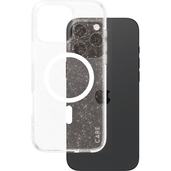 Care By PanzerGlass(R) Flagship Case Star Lit w. White Magsafe For Apple Iphone 16 Pro Max - (PG-1344)
