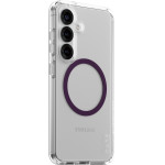 Care By PanzerGlass(R) Flagship Case Transparent Urban Combat w. Plum Purple Qi Compatible Samsung Galaxy S 25 - (PG-CRRFUTCG38388)
