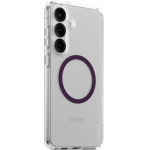 Care By PanzerGlass(R) Flagship Case Transparent Urban Combat w. Plum Purple Qi Compatible Samsung Galaxy S 25 Plus - (PG-CRRFUTCG37942)