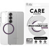 Care By PanzerGlass(R) Flagship Case Transparent Urban Combat w. Plum Purple Qi Compatible Samsung Galaxy S 25 Plus - (PG-CRRFUTCG37942)