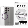 Care By PanzerGlass(R) Flagship Case Transparent Urban Combat w. Plum Purple Qi Compatible Samsung Galaxy S 25 Ultra - (PG-CRRFUTCG38488)