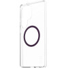 Care By PanzerGlass(R) Flagship Case Transparent Urban Combat w. Plum Purple Qi Compatible Samsung Galaxy S 25 Ultra - (PG-CRRFUTCG38488)