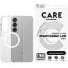 Care By PanzerGlass(R) Flagship Case Transparent Urban Combat w. White Qi Compatible Samsung Galaxy S 25 Plus - (PG-CRRFUWQG37942)