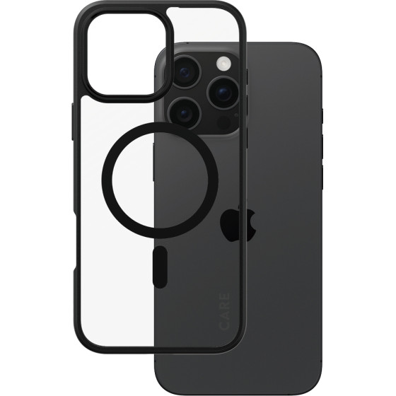 Care By PanzerGlass(R) Flagship Case Urban Combat Black Frame & Magsafe For Apple Iphone 16 Pro Max - (PG-1360)