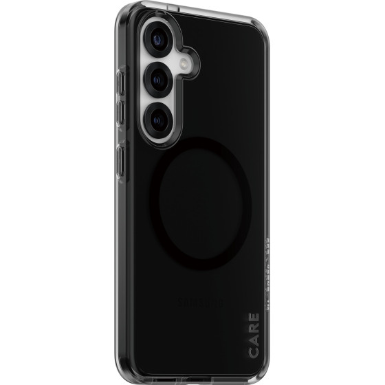 Care By PanzerGlass(R) Flagship Case Urban Combat Smokey w. Black Qi Compatible Samsung Galaxy S 25 - (PG-CRRFSBQG38388)