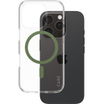 Care By PanzerGlass(R) Flagship Case Urban Combat w. Green Magsafe For Apple Iphone 16 Pro - (PG-1370)