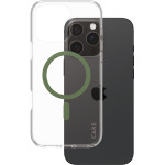 Care By PanzerGlass(R) Flagship Case Urban Combat w. Green Magsafe For Apple Iphone 16 Pro Max - (PG-1372)