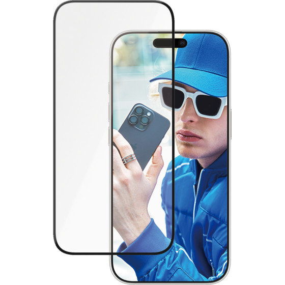 PanzerGlass(R) Ceramic Screen Protector Apple | Iphone 16 Pro | Ultra-Wide Fit - (PG-2854)