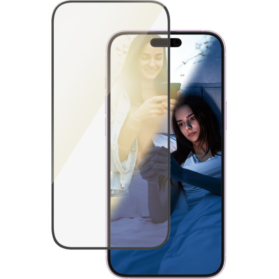 PanzerGlass(R) Eyecare Screen Protector Apple | Iphone 16 Plus/Iphone 15 Plus | Ultra-Wide Fit - (PG-2867)