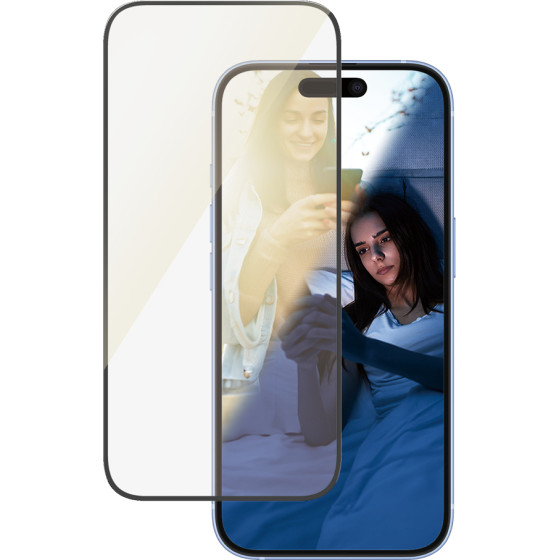 PanzerGlass(R) Eyecare Screen Protector Apple | Iphone 16/Iphone 15 | Ultra-Wide Fit - (PG-2865)