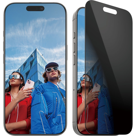PanzerGlass(R) Privacy Screen Protector Apple | Iphone 16 Pro | Ultra-Wide Fit - (PG-P2862)