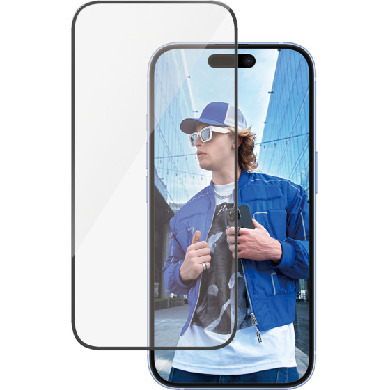 PanzerGlass(R) Screen Protector Apple | Iphone 16/Iphone 15 | Ultra-Wide Fit - (PG-2861)