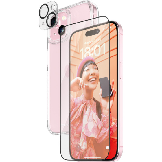 PanzerGlass(TM) Iphone 15 Bundle - (PG-B1172+2809)