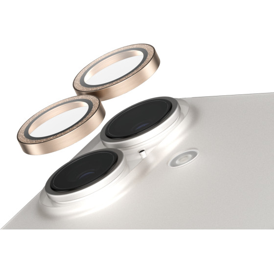 SAFE. By PanzerGlass(R) Camera Lens Protector Glitter Gold Apple | Iphone 16/Iphone 16 Plus - (SAFE-95894)