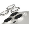 SAFE. By PanzerGlass(R) Camera Lens Protector Glitter Silver Apple | Iphone 16 Pro/Iphone 16 Pro Max - (SAFE-95893)