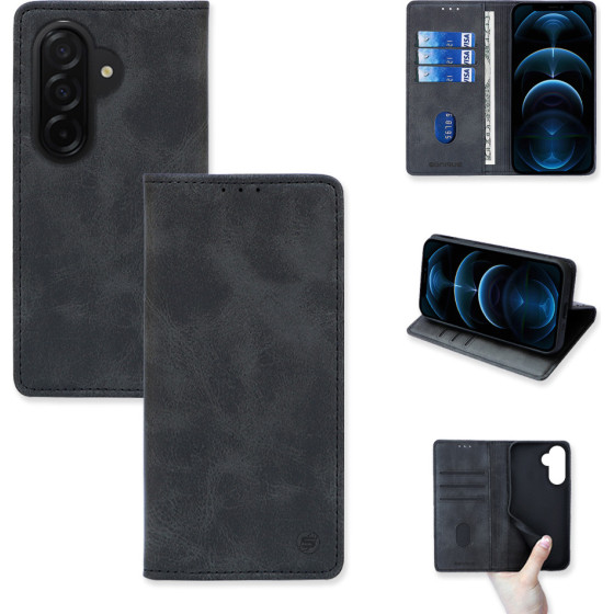 Sonique ���� ��������� Vintage Magnet Wallet Samsung Galaxy A26 5G �����
