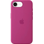 Apple Iphone 16e Silicone Case Fuchsia - (MD3W4ZMA)