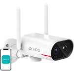 DEKCO Ip Outdoor Wifi Camera With Solar Panel 3MP - (DC8L)