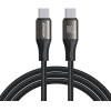 Joyroom Cable Light-Speed USB-C To USB-C 100W , 1.2m (black) - (SA25-CC5)
