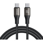 Joyroom Cable Light-Speed USB-C To USB-C 100W , 1.2m (black) - (SA25-CC5)