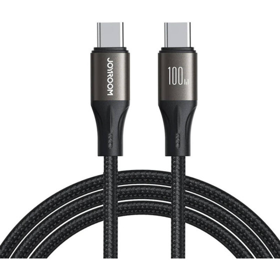 Joyroom Cable Light-Speed USB-C To USB-C 100W , 1.2m (black) - (SA25-CC5)