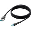 Joyroom Cable SA32-AC6 Starry Usb To USB-C, 100W, 1m Black - (SA32-AC6 1m Bl)