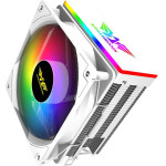 Armaggeddon Argb Silent 12CM Cpu Cooling Fan 4 Heat Pipes White - (BLIZZARD2-W)