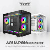 Armaggeddon Micro Atx Steel Pc Case Aquaron X-Curve 285 Fully Black - (AQUARON-XC285B)
