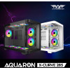 Armaggeddon Micro Atx Steel Pc Case Aquaron X-Curve 285 Fully White - (AQUARON-XC285W)