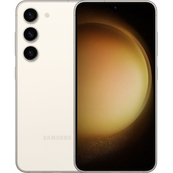 Samsung Galaxy S23 (S911 2023) 5G 128GB (8GB Ram) Dual-Sim Cream Eu - (SM-S911BZEDEUB)