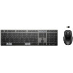 HP - Inc HP 720 Multi-Device Rechargeable Wireless Keyboard And Mouse Combo - Black - (9T5A9AA)