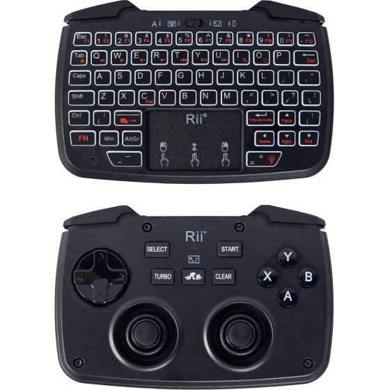 RIITEK �������� Gamepad & ������������ RK707, backlit, 2.4GHz, ����� - (RT-RK707)