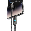 Usams ������� Lightning �� USB-C SJ743, 30W, 480Mbps, 1.2m, ����� - (SJ743USB02)