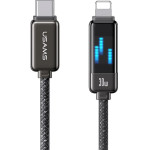 Usams ������� Lightning �� USB-C SJ743, 30W, 480Mbps, 1.2m, ����� - (SJ743USB01)